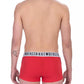 Bikkembergs Red Cotton Men's Underwear Trunk