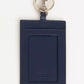 Trussardi Blue Leather Men Keychain