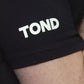 Tond Black Cotton Men T-Shirt