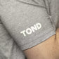 Tond Gray Cotton Men TShirt