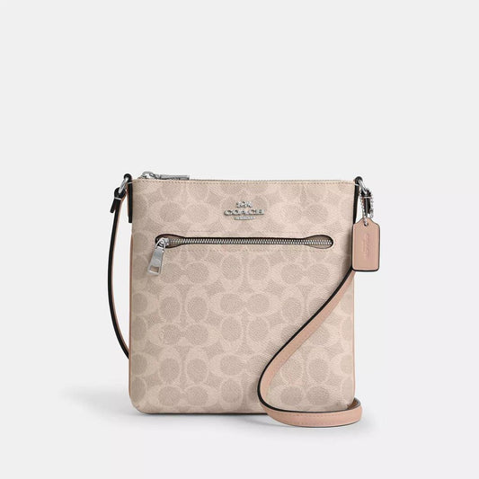 Coach Outlet Mini Rowan File Bag In Signature Canvas