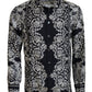 Dolce & Gabbana Elegant Satin Floral Baroque Shirt