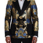 Dolce & Gabbana Elegant Floral Evening Party Blazer