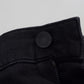 Dolce & Gabbana Sleek Black Cotton Blend Denim Pants