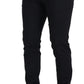 Dolce & Gabbana Elegant Black Wool Blend Trousers