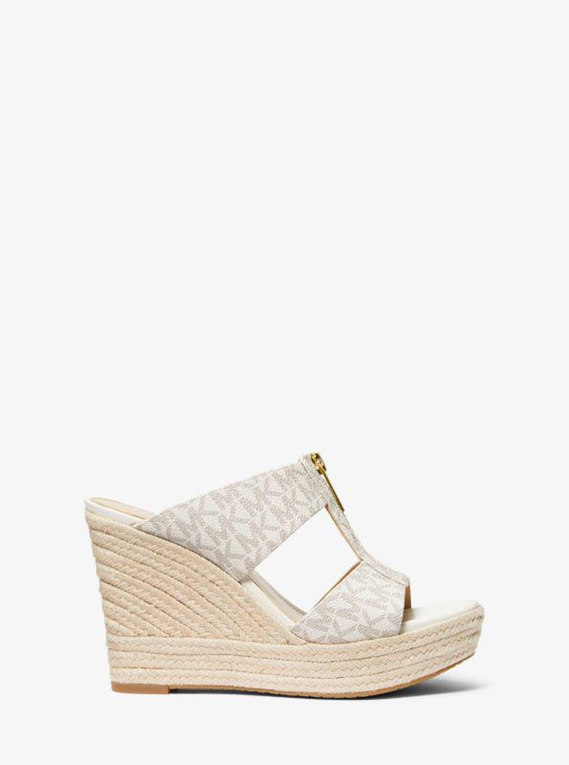 Bradley Signature Logo Wedge Sandal