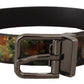 Dolce & Gabbana Elegant Dual-Tone Leather Belt