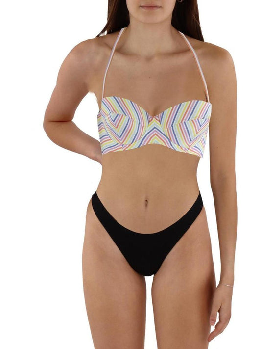 Womens Halter Underwire Bikini Swim Top