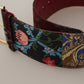 Dolce & Gabbana Engraved Logo Multicolor Leather Belt