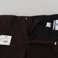 BENCIVENGA Elegant Brown Cotton Blend Trousers