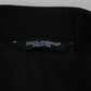 Dolce & Gabbana Elegant Martini Black Formal Blazer