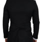 Dolce & Gabbana Elegant Martini Style Black Formal Blazer