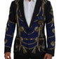 Dolce & Gabbana Elegant Multicolor Martini Blazer