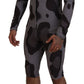 Dolce & Gabbana Elite Gray Patterned Men's Wetsuit Swimwear