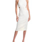 Michael Kors Collection Boucle Cutout Wool-Blend Sheath Dress