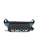 Michael Kors Cooper Large Blue Multi Leather Embroidered Logo Utility Belt Bag