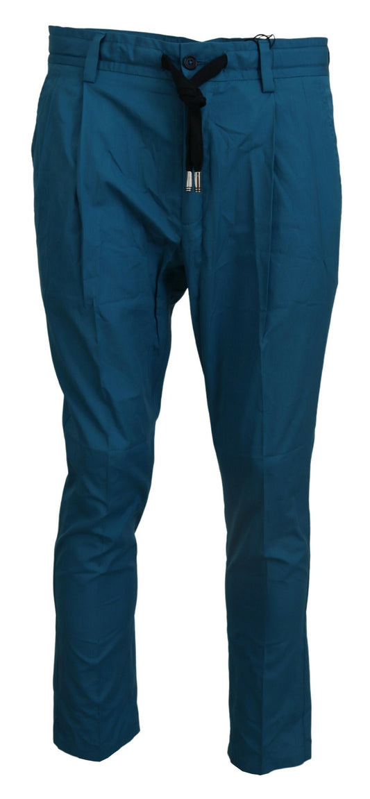 Dolce & Gabbana Casual Blue Chinos Trousers Pants