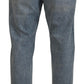 Dolce & Gabbana Elegant Slim-Fit Light Blue Denim Pants