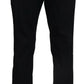 Dolce & Gabbana Elegant Slim Fit Dress Pants in Blue