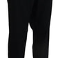 Dolce & Gabbana Elegant Slim Fit Wool Blend Trousers