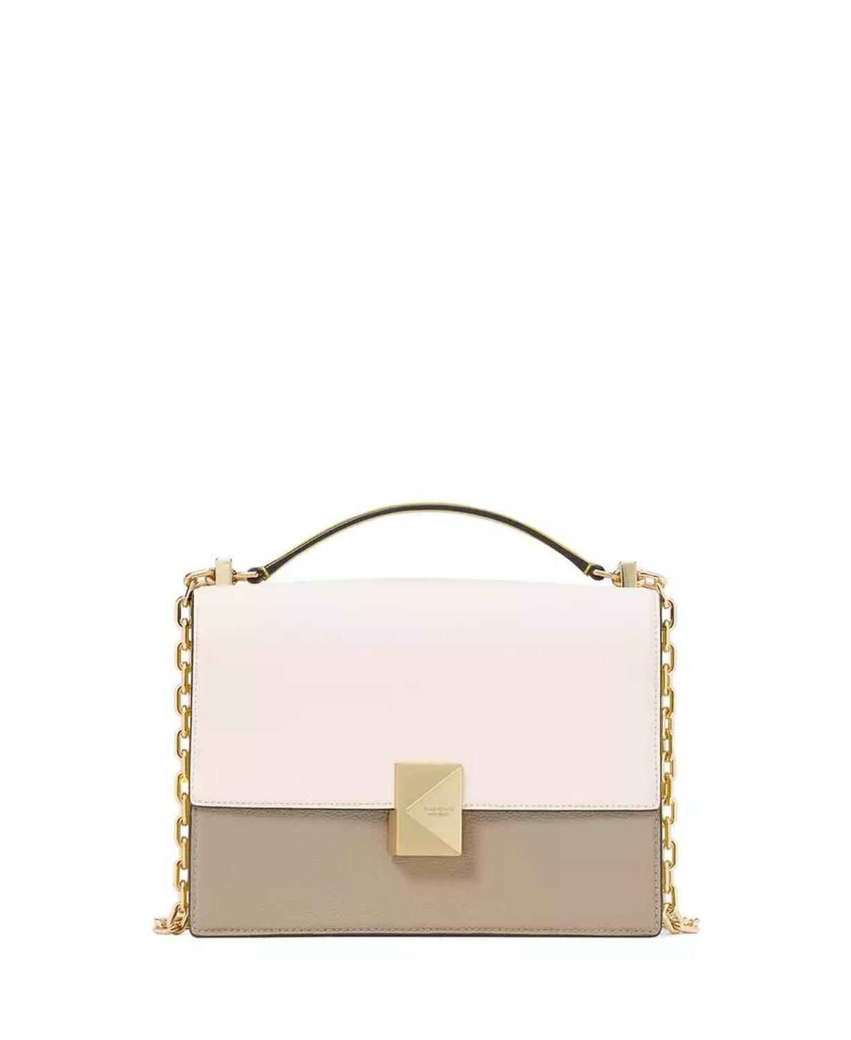 Deco Chain Strap Shoulder Bag