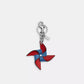 Coach Outlet Pinwheel Bag Charm