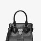 Hamilton Extra-Small Crystal Embellished Denim Satchel