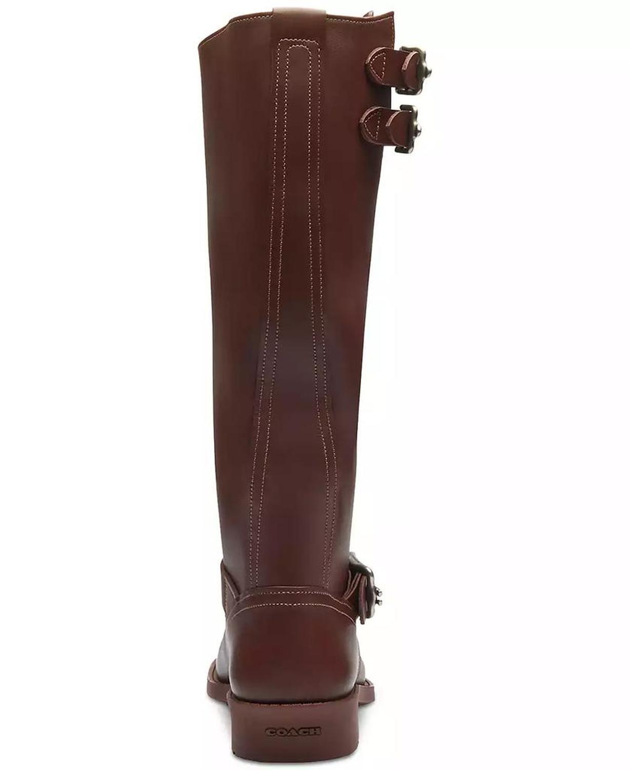 Women's Daria Buckled Tall Moto Boots