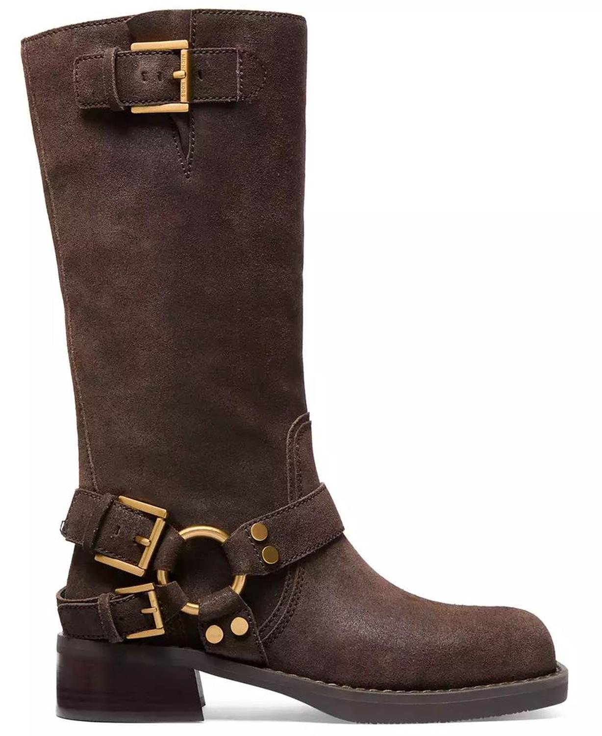 Women's Crosby Leather Moto Boots