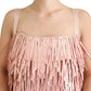 Dolce & Gabbana Elegant Pink A-Line Tinsel Dress