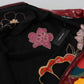 Dolce & Gabbana Maroon Floral Luxe Jacket