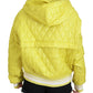 Dolce & Gabbana Elegant Yellow Hooded Jacket