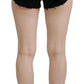 Dolce & Gabbana Elegant High Waist Denim Hot Pants Shorts