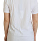 Dolce & Gabbana Elegant White Crewneck Cotton T-Shirt