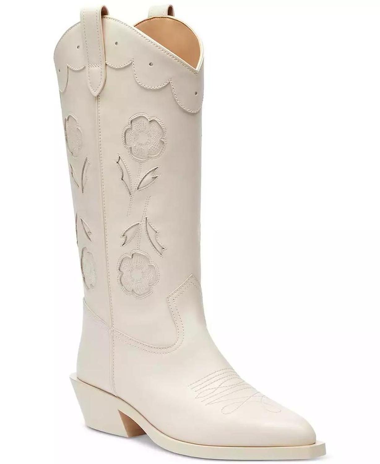 Women's Aria Leather Tall Cowboy Boots