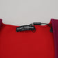 Dolce & Gabbana Multicolor Square Neck Pullover Sweater