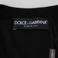 Dolce & Gabbana Elegant Black Floral Lace Cardigan Sweater