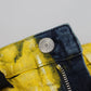 Dolce & Gabbana Chic High Waist Straight Jeans in Vibrant Yellow