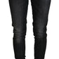 Fiorucci Chic Black Low Waist Skinny Jeans