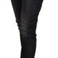 Fiorucci Chic Black Low Waist Skinny Jeans