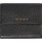 Trussardi Black Leather Women Wallet