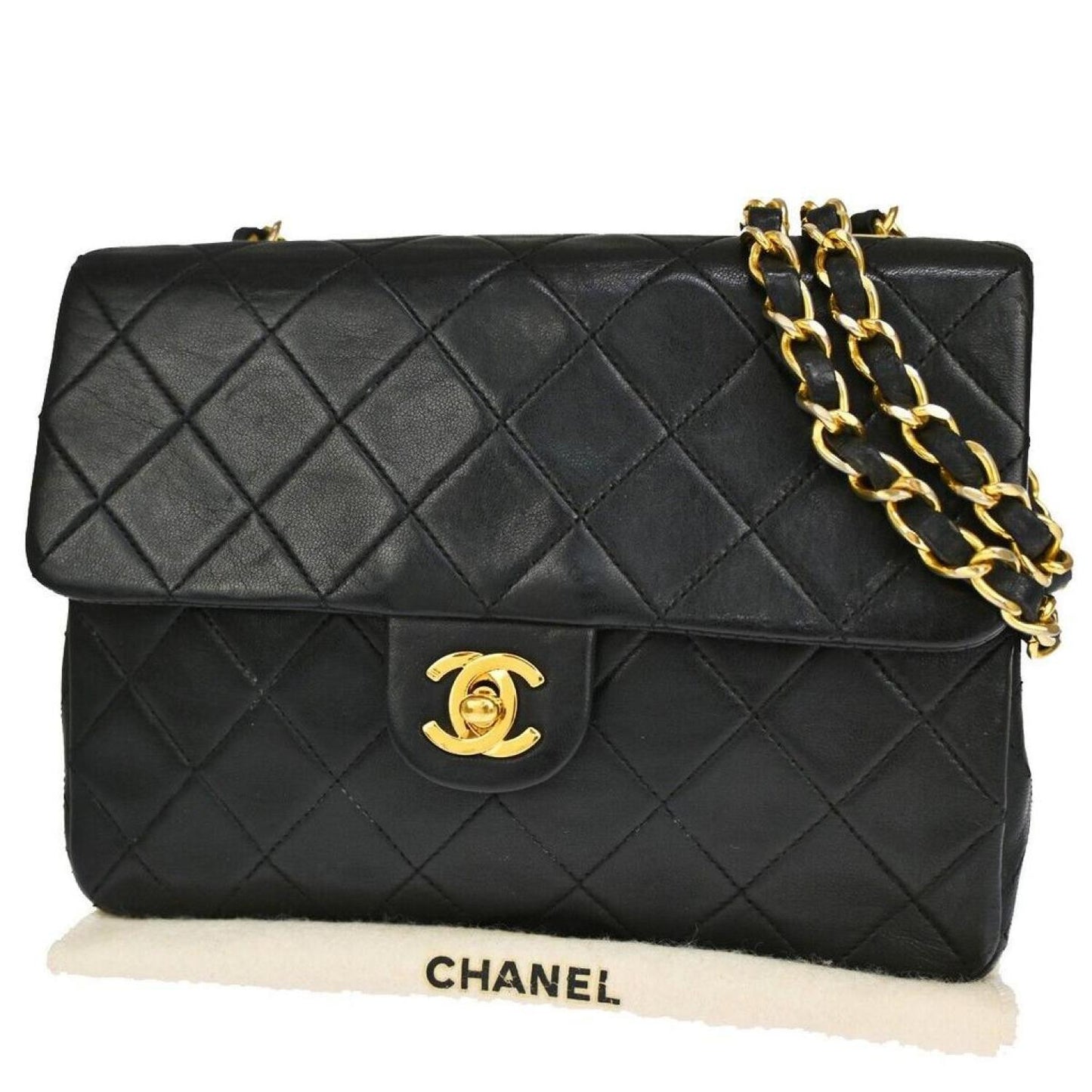 Chanel Mini Matelassé  Pony-Style Calfskin Shoulder Bag (Pre-Owned)