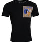 Dolce & Gabbana Chic Black Cotton Tee for the Modern Man