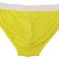 Dsquared² Chic Yellow Modal Stretch Men's Briefs