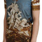 Dolce & Gabbana Chic Angel Print Casual Cotton Tee