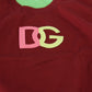 Dolce & Gabbana Elegant Silk Casual Top Red Green