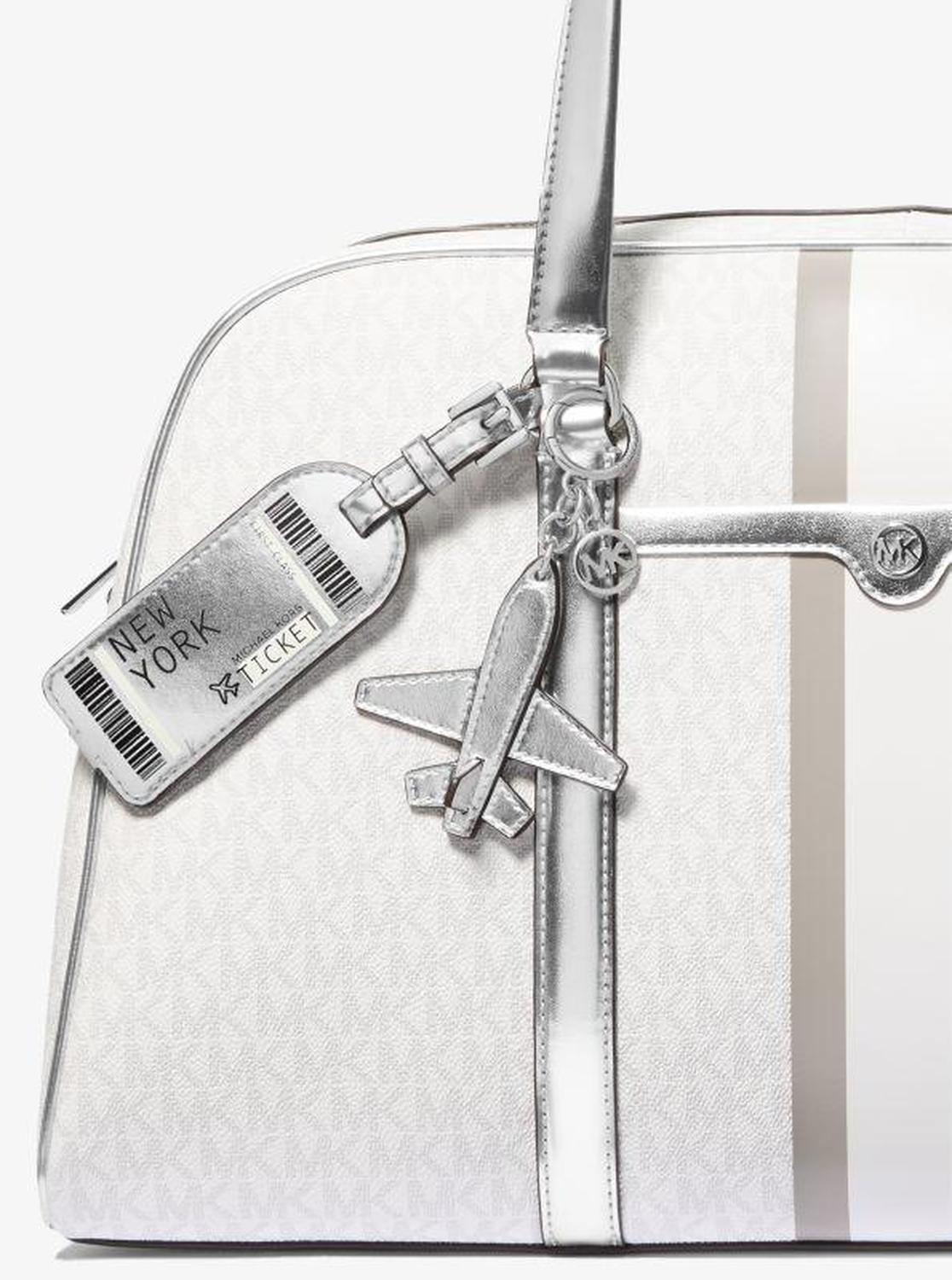 Jet Set Travel Metallic Luggage Tag