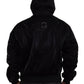 Dolce & Gabbana Elegant Black Bomber Hooded Jacket