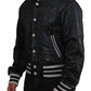 Dolce & Gabbana Sleek Black Bomber Jacket