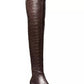 Women's Cosmo Croco-Embossed Over-The-Knee Boots